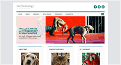 Desktop Screenshot of anthrozoologyresearchgroup.com